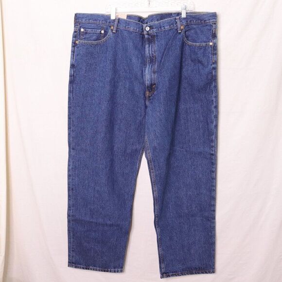 Levi's | 550 Relaxed Fit Dark Wash Jeans 48x30 - Picture 2 of 8